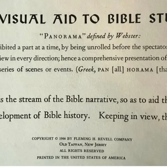 3PC Collectable The New Panorama Bible Study Course No 3 & 4 1966 Alfred Book - Picture 9 of 9